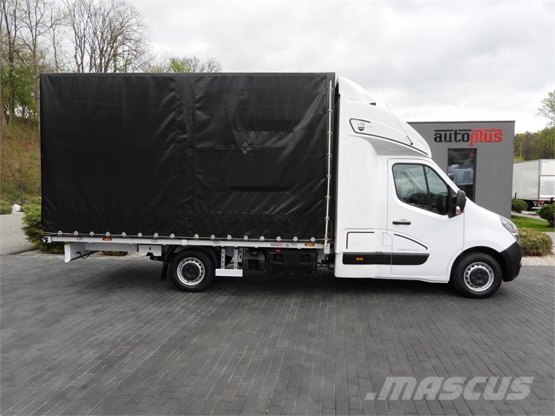 Opel MOVANO   TARPAULIN 10 PALLETS WEBASTO هيكل صندوقي