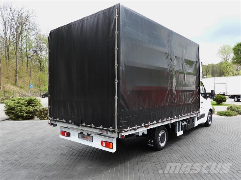 Opel MOVANO   TARPAULIN 10 PALLETS WEBASTO هيكل صندوقي
