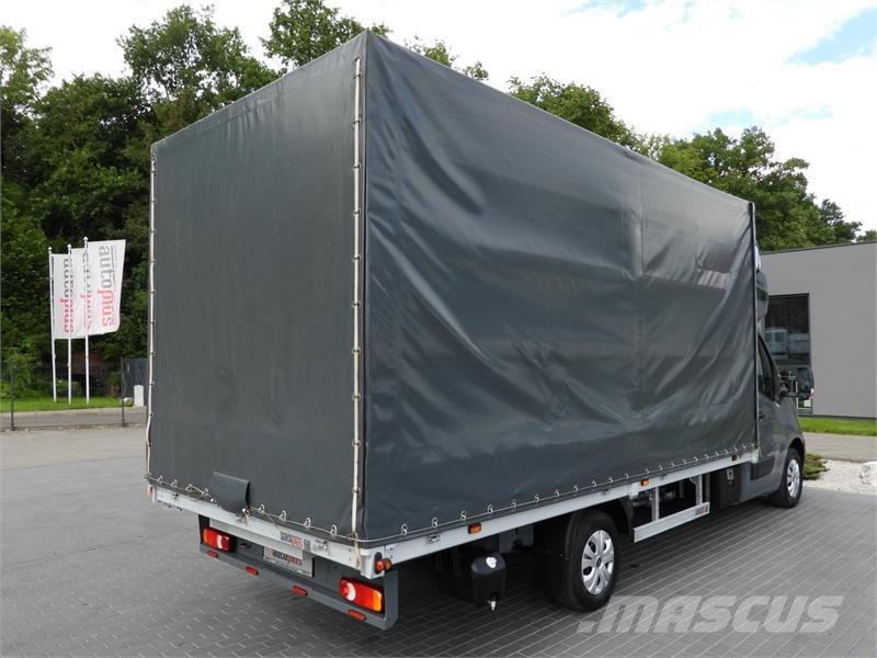 Opel MOVANO TARPAULIN 10 PALLETS WEBASTO Kastenwagen