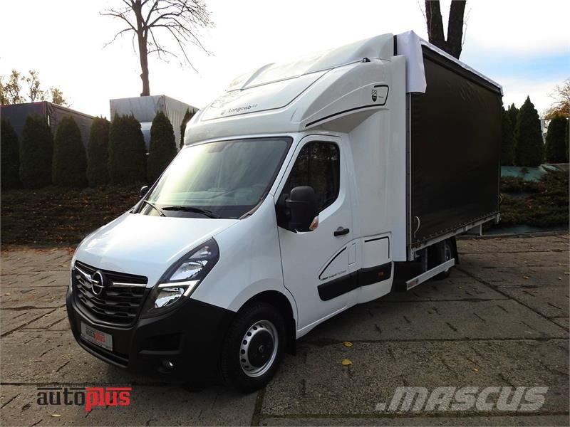 Opel MOVANO  TARPAULIN 10 PALLETS WEBASTO هيكل صندوقي