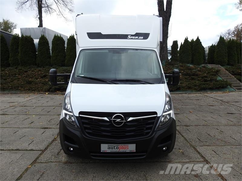 Opel MOVANO   TARPAULIN 10 PALLETS WEBASTO Kapali kasa kamyonetler