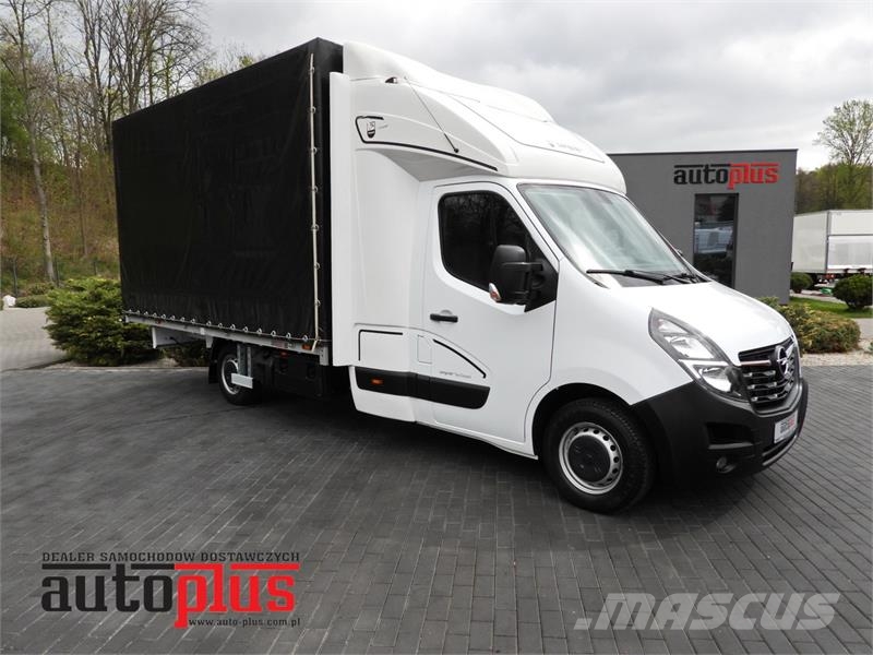 Opel MOVANO   TARPAULIN 10 PALLETS WEBASTO هيكل صندوقي