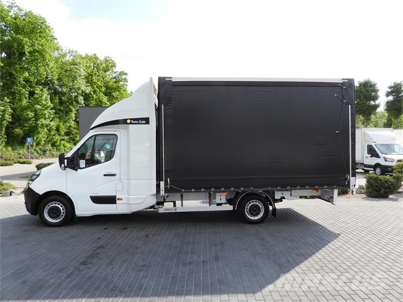Opel MOVANO  TARPAULIN 10 PALLETS WEBASTO Kapali kasa kamyonetler