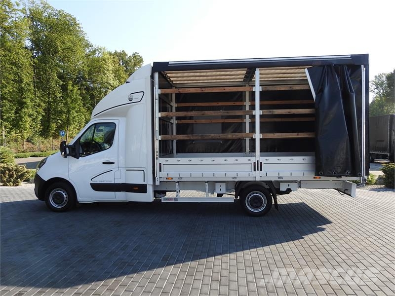 Opel MOVANO TARPAULIN 8 PALLETS WEBASTO Kapali kasa kamyonetler