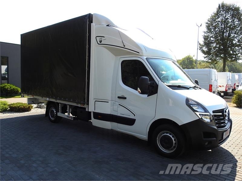 Opel MOVANO TARPAULIN 8 PALLETS WEBASTO Kapali kasa kamyonetler