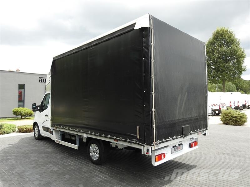 Opel MOVANO TARPAULIN 10 PALLETS WEBASTO Kapali kasa kamyonetler