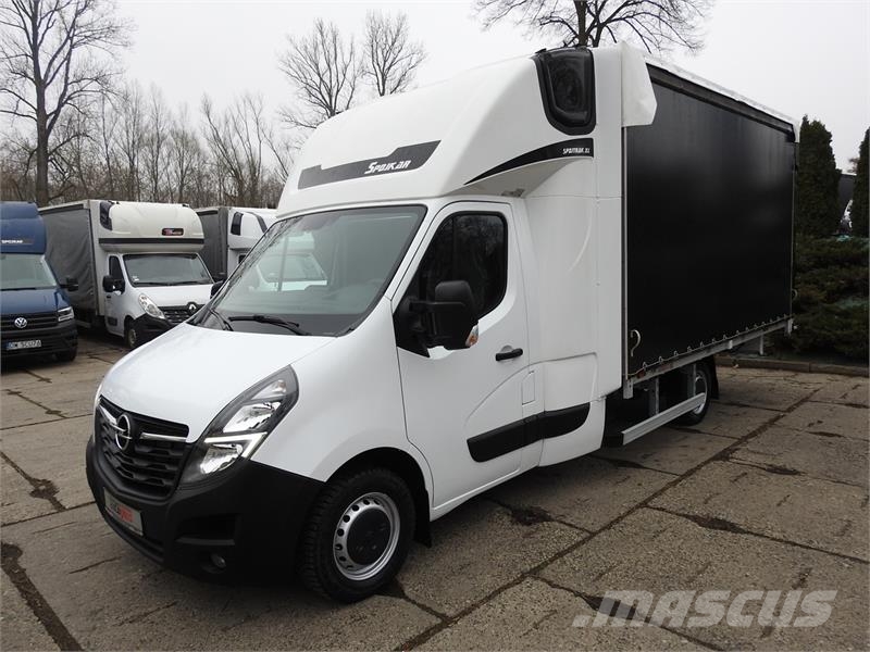 Opel MOVANO  TARPAULIN 10 PALLETS WEBASTO Kapali kasa kamyonetler