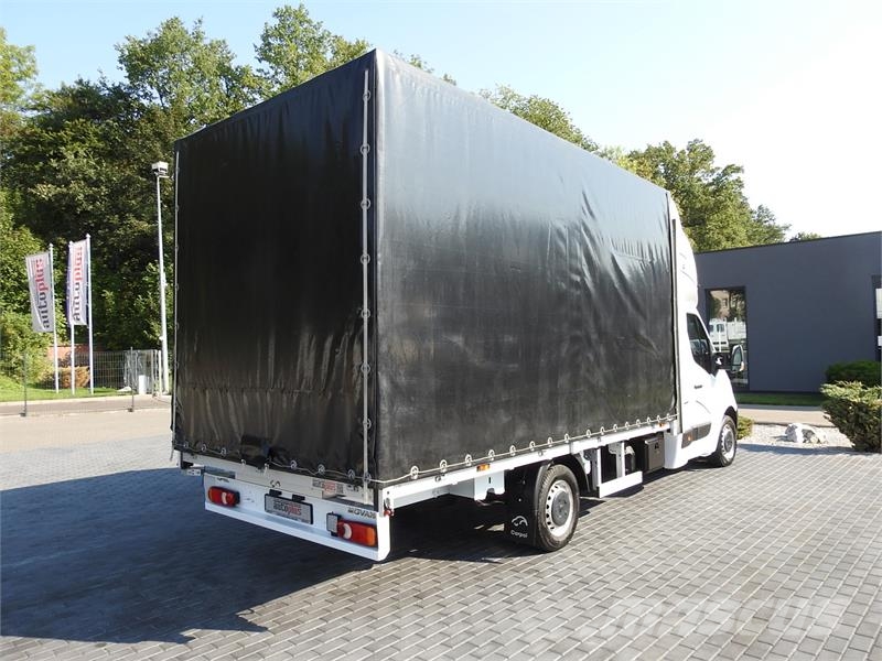 Opel MOVANO TARPAULIN 8 PALLETS WEBASTO Kapali kasa kamyonetler