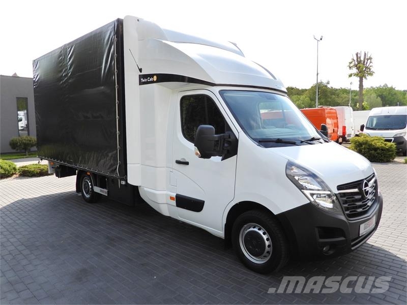 Opel MOVANO  TARPAULIN 10 PALLETS WEBASTO Kapali kasa kamyonetler