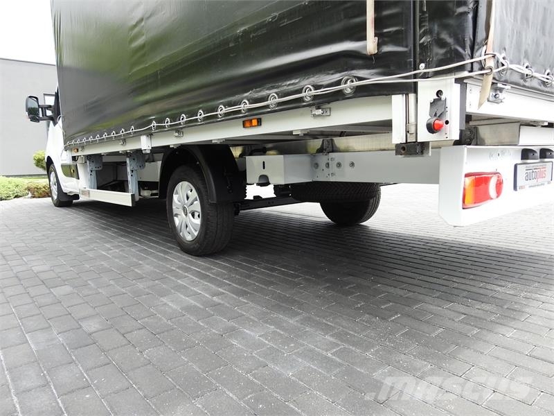 Opel MOVANO TARPAULIN 10 PALLETS WEBASTO Kapali kasa kamyonetler