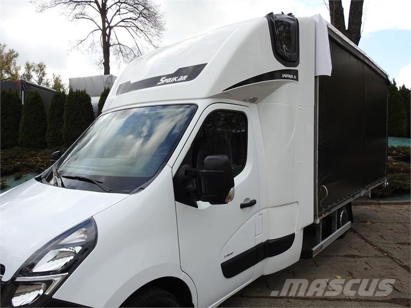 Opel MOVANO   TARPAULIN 10 PALLETS WEBASTO Kapali kasa kamyonetler