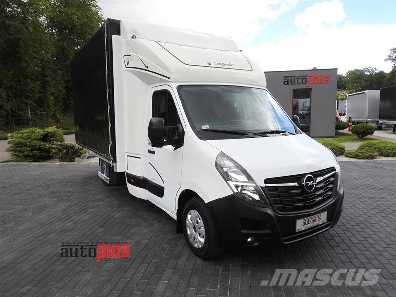 Opel MOVANO TARPAULIN 10 PALLETS WEBASTO Kapali kasa kamyonetler
