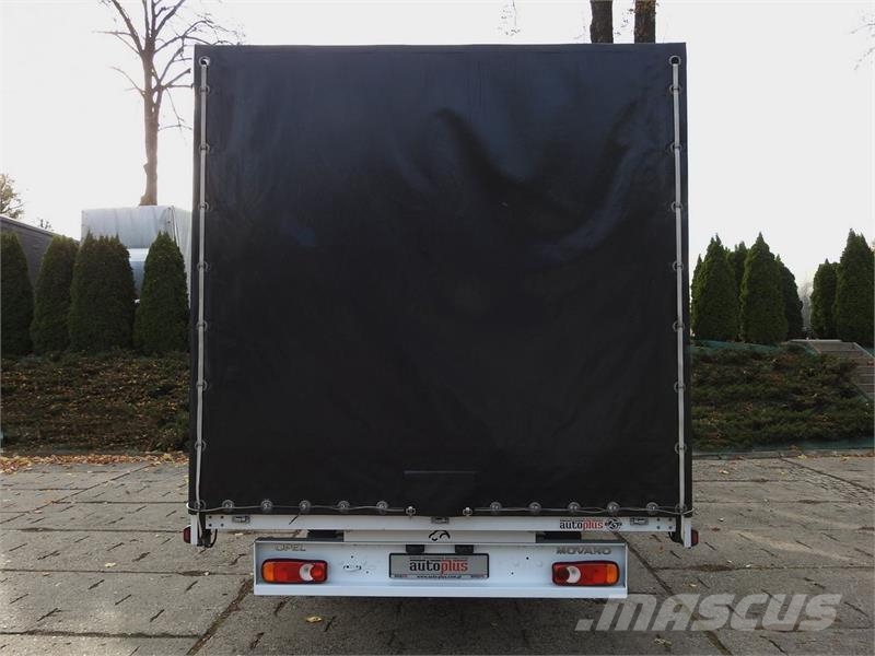 Opel MOVANO  TARPAULIN 10 PALLETS WEBASTO هيكل صندوقي