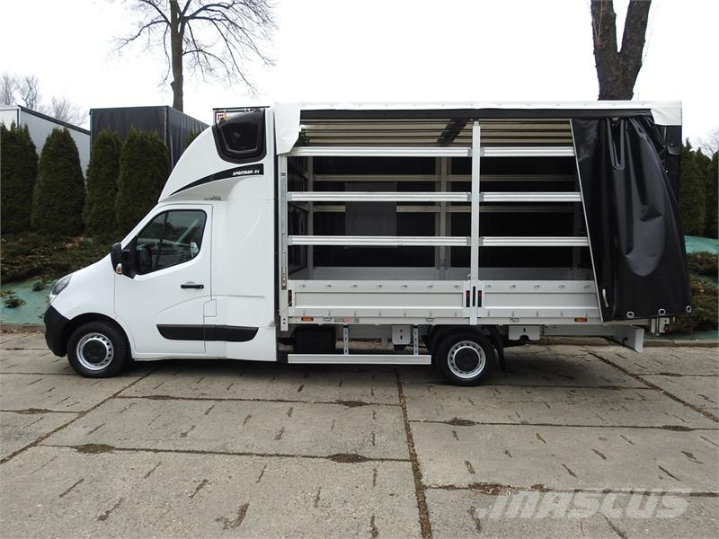 Opel MOVANO  TARPAULIN 10 PALLETS WEBASTO Kapali kasa kamyonetler