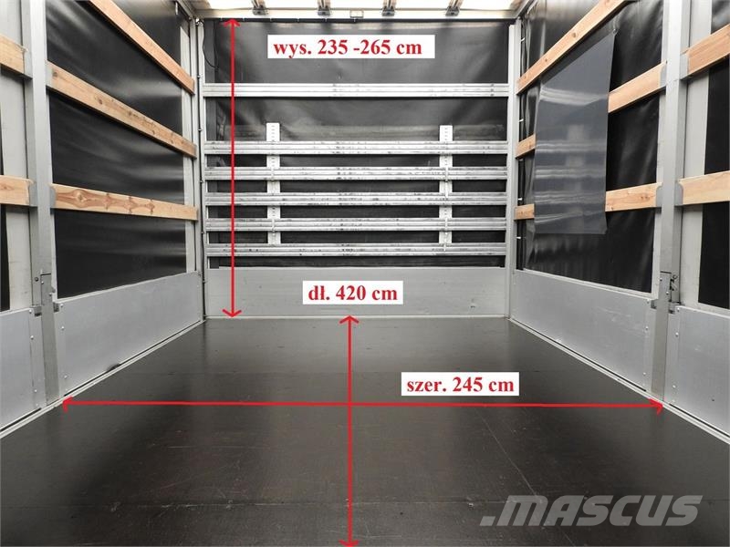 Opel MOVANO TARPAULIN 10 PALLETS WEBASTO 商务面包车