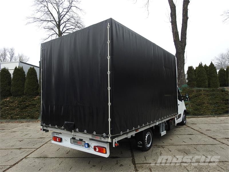 Opel MOVANO  TARPAULIN 10 PALLETS WEBASTO Kapali kasa kamyonetler