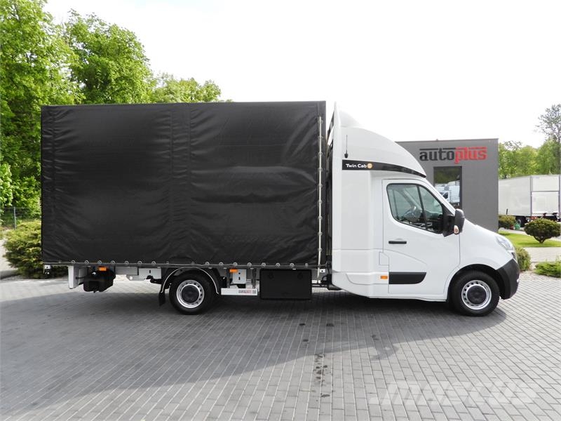 Opel MOVANO  TARPAULIN 10 PALLETS WEBASTO Kapali kasa kamyonetler