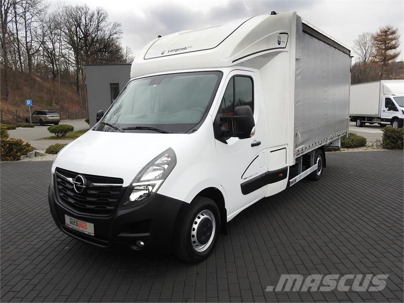 Opel MOVANO TARPAULIN 8 PALLETS WEBASTO Kapali kasa kamyonetler