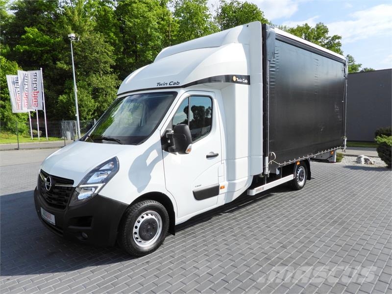 Opel MOVANO  TARPAULIN 10 PALLETS WEBASTO Kapali kasa kamyonetler