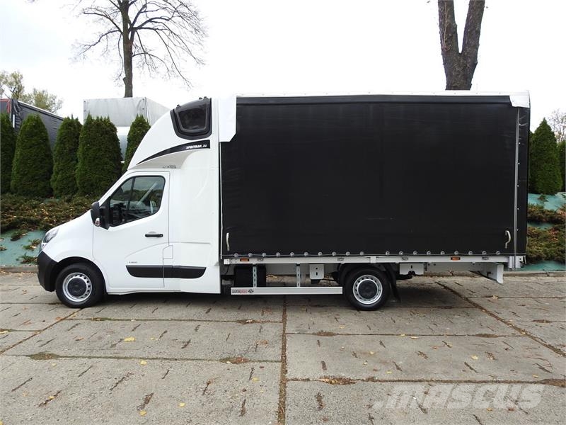 Opel MOVANO   TARPAULIN 10 PALLETS WEBASTO Kapali kasa kamyonetler