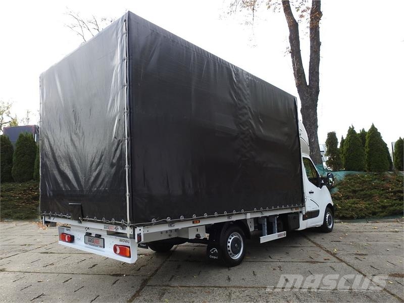 Opel MOVANO  TARPAULIN 10 PALLETS WEBASTO هيكل صندوقي