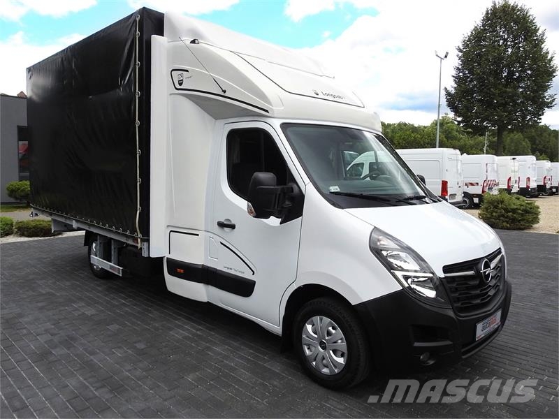 Opel MOVANO TARPAULIN 10 PALLETS WEBASTO Kapali kasa kamyonetler