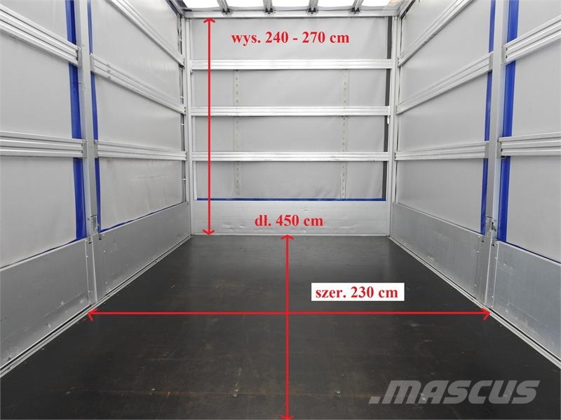 Opel MOVANO TARPAULIN LIFT 9 PALLETS WEBASTO Kastenwagen