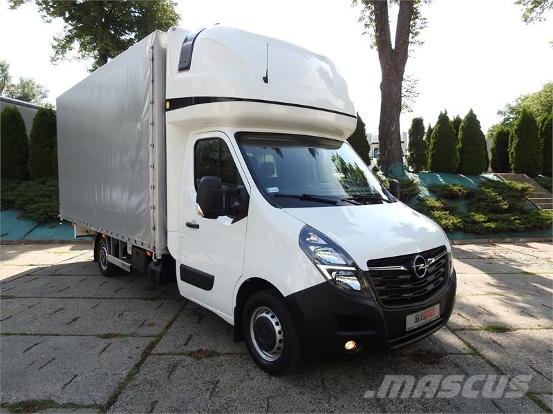 Opel MOVANO   TARPAULIN 10 PALLETS WEBASTO Kapali kasa kamyonetler