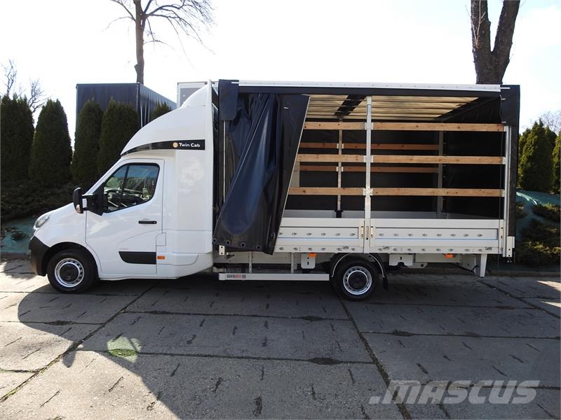 Opel MOVANO  TARPAULIN 10 PALLETS WEBASTO Kapali kasa kamyonetler