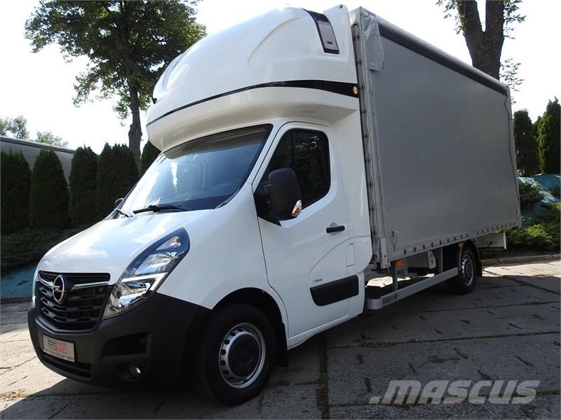 Opel MOVANO   TARPAULIN 10 PALLETS WEBASTO Kapali kasa kamyonetler