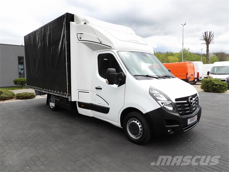 Opel MOVANO   TARPAULIN 10 PALLETS WEBASTO هيكل صندوقي