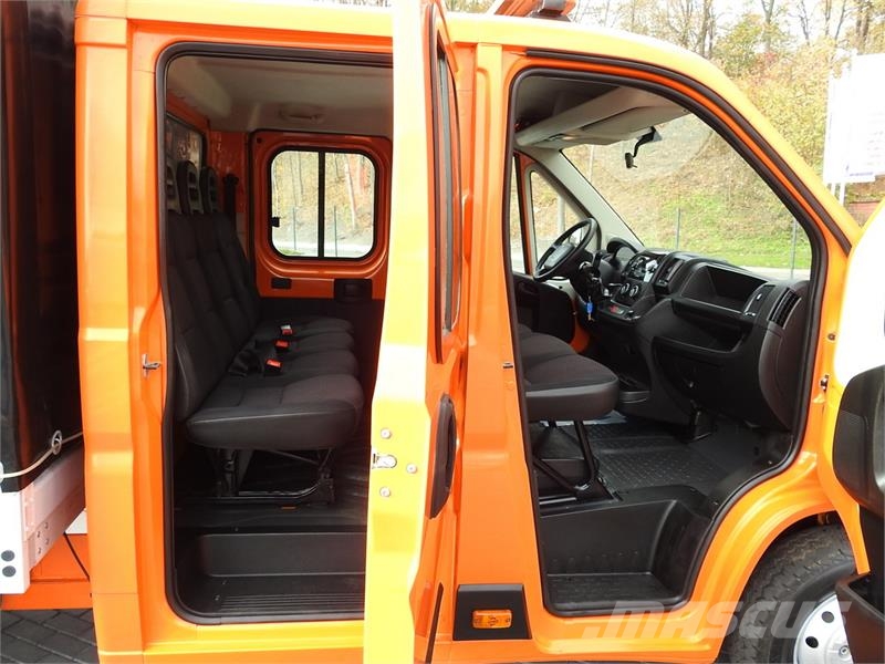 Peugeot BOXER STAKE BODY TARPAULIN DOUBLE CABIN DOKA 7 Pickup/Sideaflæsning