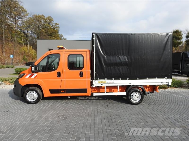Peugeot BOXER STAKE BODY TARPAULIN DOUBLE CABIN DOKA 7 Pickup/Sideaflæsning