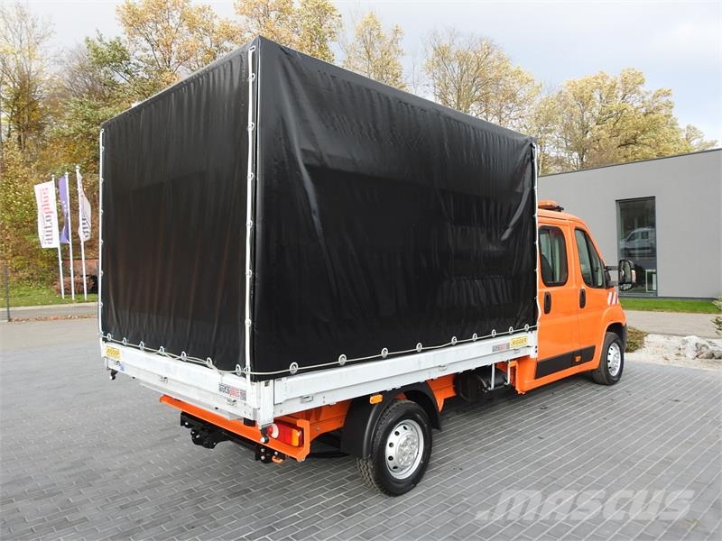 Peugeot BOXER STAKE BODY TARPAULIN DOUBLE CABIN DOKA 7 Pickup/Sideaflæsning