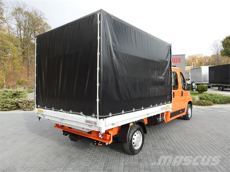 Peugeot BOXER STAKE BODY TARPAULIN DOUBLE CABIN DOKA 7 Pickup/Sideaflæsning