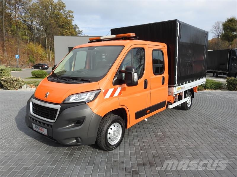 Peugeot BOXER STAKE BODY TARPAULIN DOUBLE CABIN DOKA 7 Pickup/Sideaflæsning
