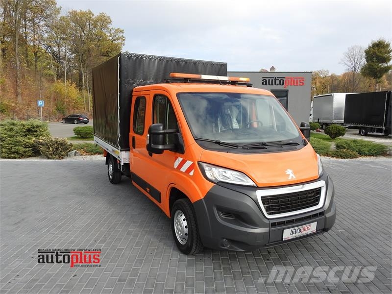 Peugeot BOXER STAKE BODY TARPAULIN DOUBLE CABIN DOKA 7 Pickup/Sideaflæsning