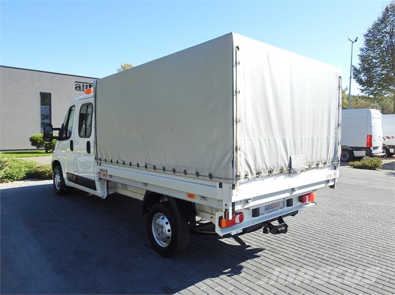 Peugeot BOXER STAKE BODY DOUBLE CABIN DOKA 7 SEATS Pickup/Sideaflæsning