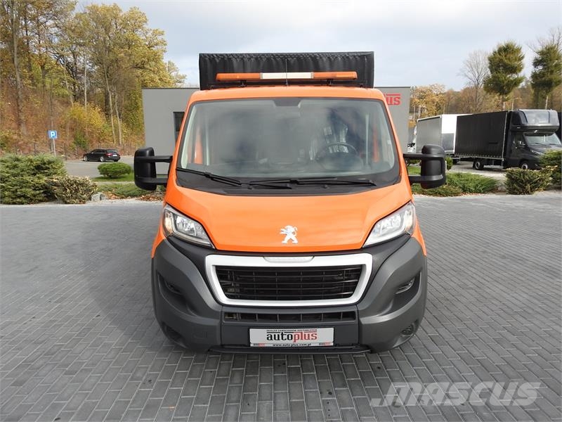 Peugeot BOXER STAKE BODY TARPAULIN DOUBLE CABIN DOKA 7 Pickup/Sideaflæsning