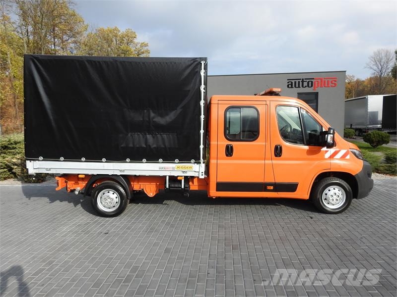 Peugeot BOXER STAKE BODY TARPAULIN DOUBLE CABIN DOKA 7 Pickup/Sideaflæsning