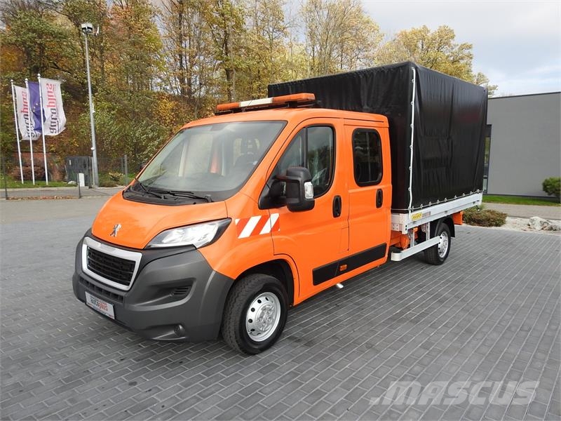 Peugeot BOXER STAKE BODY TARPAULIN DOUBLE CABIN DOKA 7 Pickup/Sideaflæsning