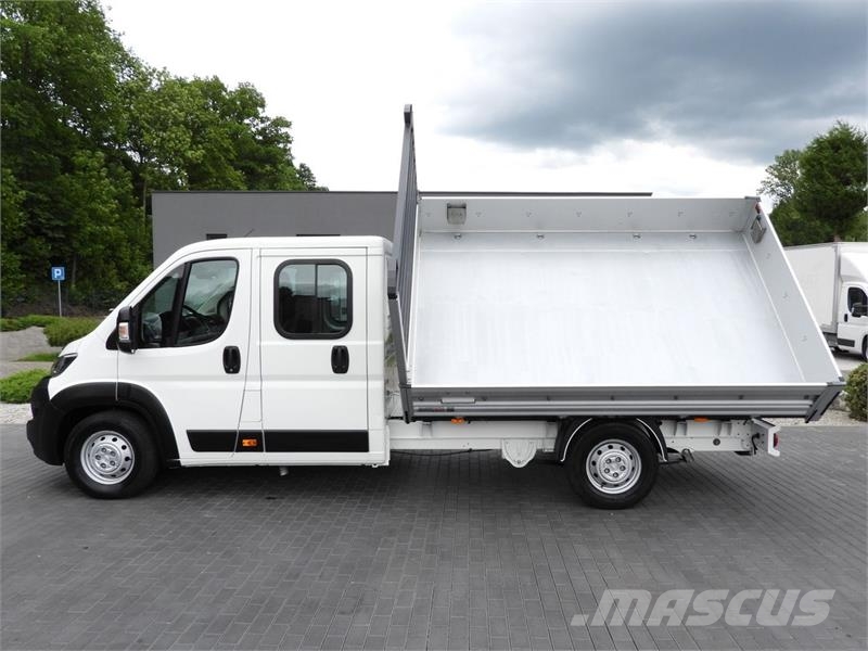 Peugeot BOXER  THREE-WAY TIPPER DOUBLE CABIN DOKA 7 SEATS Furgonetas basculantes