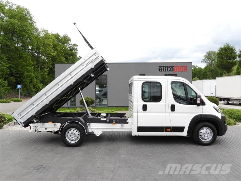Peugeot BOXER  THREE-WAY TIPPER DOUBLE CABIN DOKA 7 SEATS Furgonetas basculantes