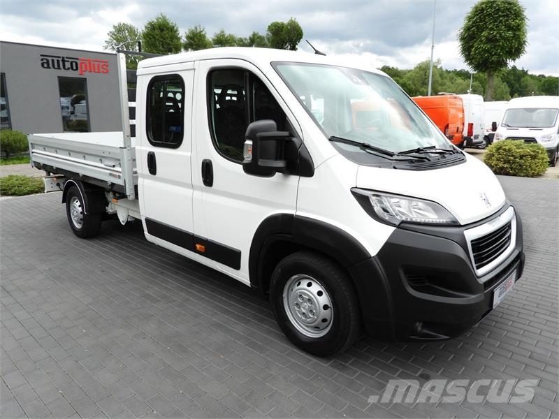 Peugeot BOXER  THREE-WAY TIPPER DOUBLE CABIN DOKA 7 SEATS Furgonetas basculantes