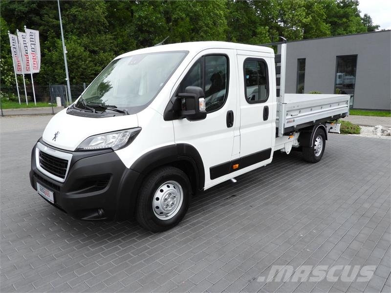 Peugeot BOXER  THREE-WAY TIPPER DOUBLE CABIN DOKA 7 SEATS Furgonetas basculantes