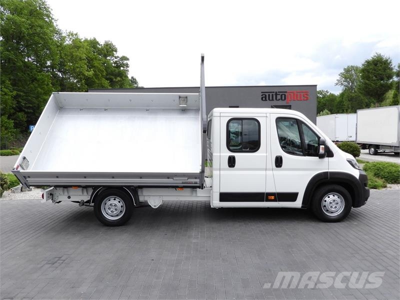 Peugeot BOXER  THREE-WAY TIPPER DOUBLE CABIN DOKA 7 SEATS Furgonetas basculantes