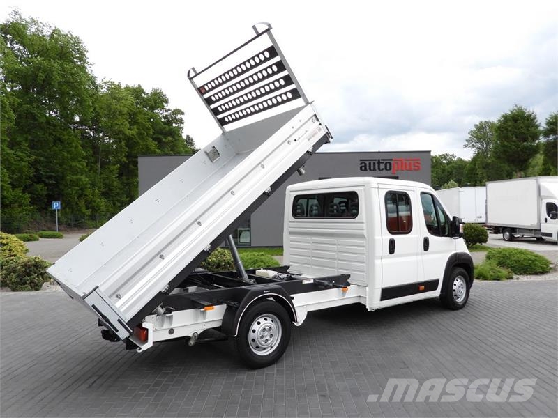 Peugeot BOXER  THREE-WAY TIPPER DOUBLE CABIN DOKA 7 SEATS Furgonetas basculantes