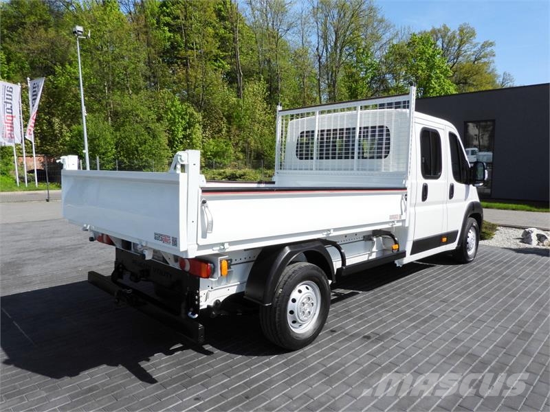 Peugeot BOXER   TIPPER DOUBLE CABIN DOKA 7 SEATS Vans basculantes