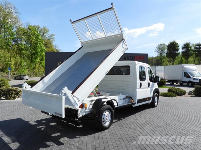 Peugeot BOXER   TIPPER DOUBLE CABIN DOKA 7 SEATS Vans basculantes