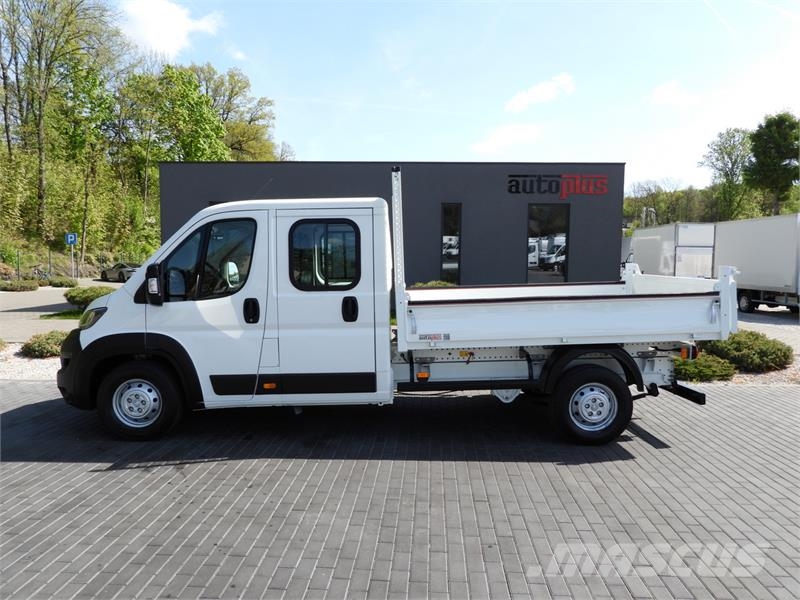 Peugeot BOXER   TIPPER DOUBLE CABIN DOKA 7 SEATS Vans basculantes